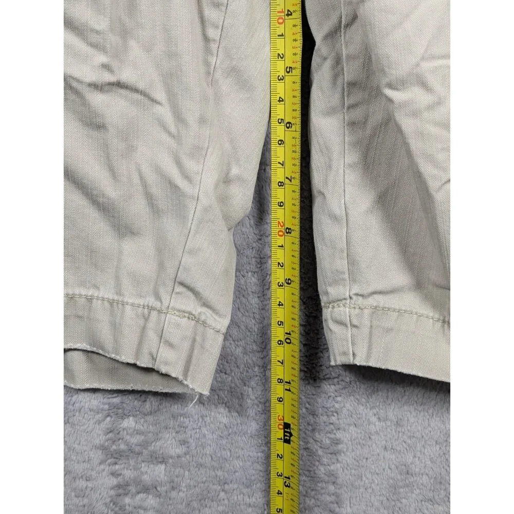 Route 66 Mens Cargo Shorts Size 42 Beige Pockets Outdoor Casual Hiking Adventure